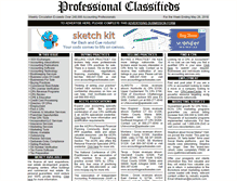 Tablet Screenshot of cpaclassifieds.com